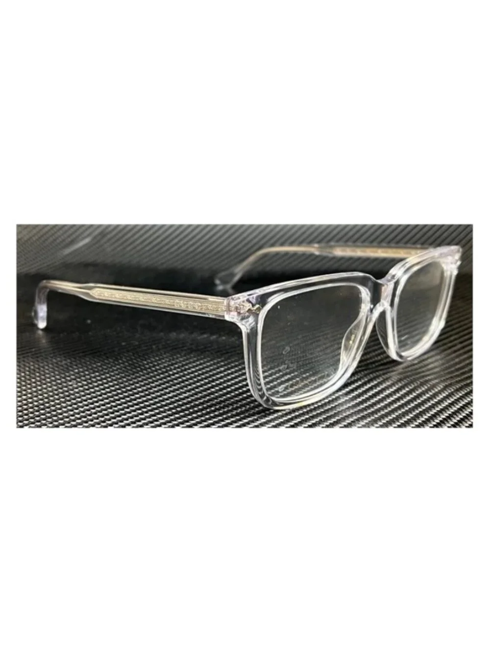 New Gucci Men Crystal Transparent Eyeglasses 53-18-140